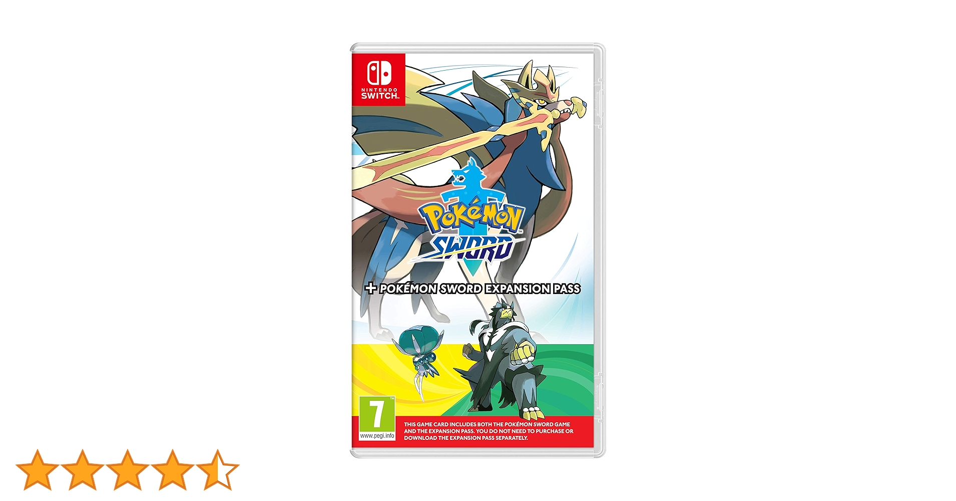 Nintendo Pokemon Sword + Expansion Pass (Nintendo Switch